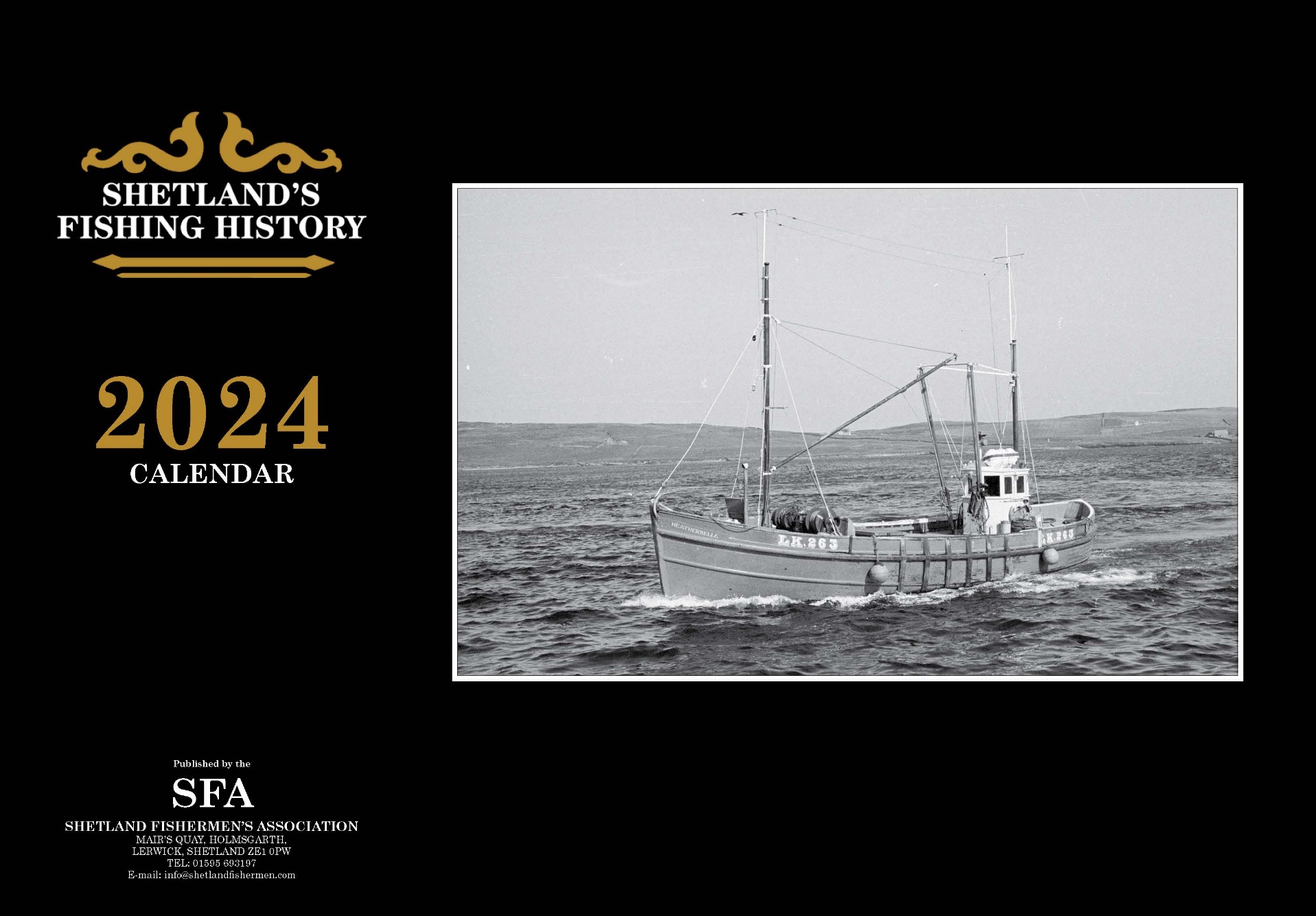 SFA Calendar 2024 The Shetland Fishermen